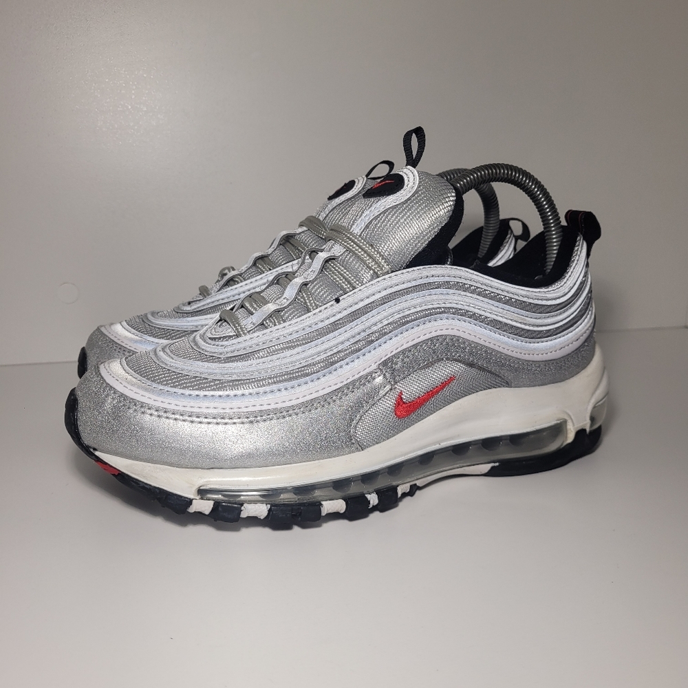 Size 7 Women's Nike Air Max 97 OG Silver Bullet 2022 DQ9131-002 Running Shoes